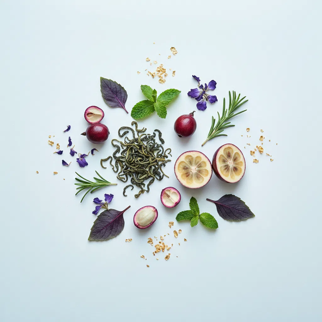 Groene thee bladeren en guarana bessen - groene thee extract voordelen
