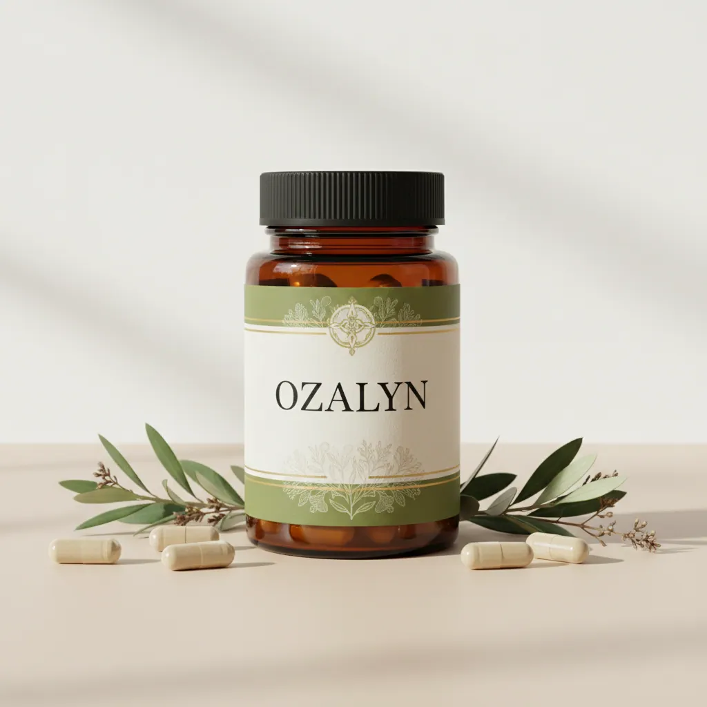 Ozalyn plantaardig voedingssupplement fles - dagelijks supplement actieve leefstijl